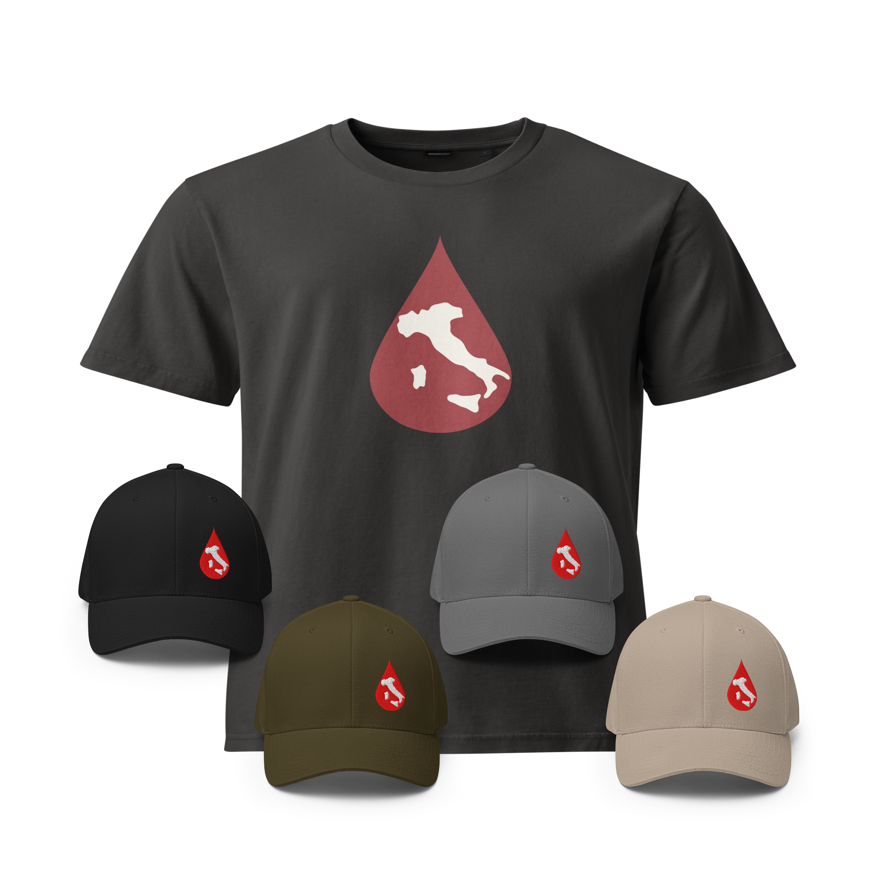 In My Blood Tee & Flexfit Cap